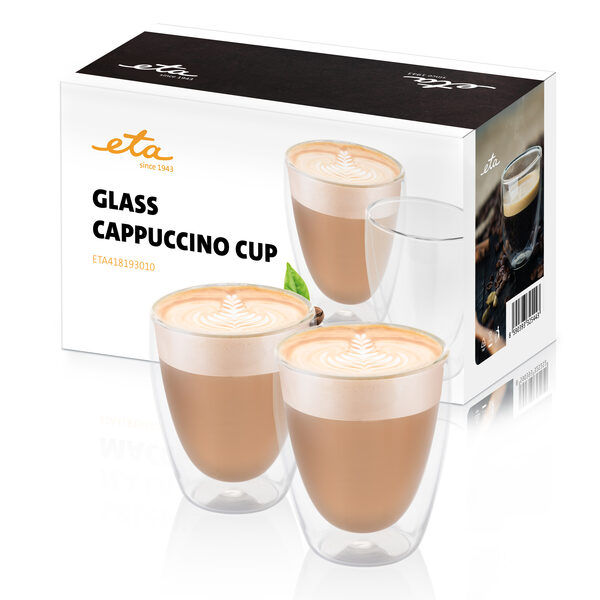 Kaffee-Zubehör ETA 2x 240ml Cappuccino Set